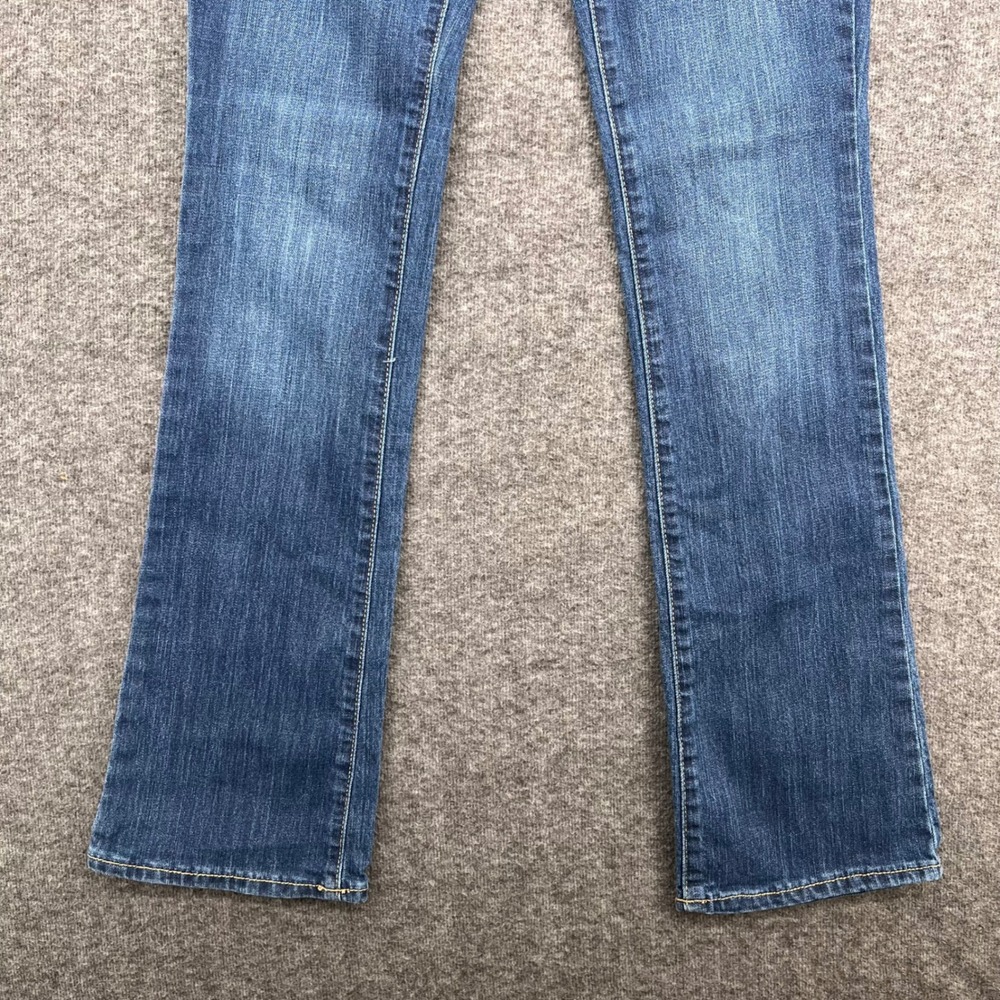 Old Navy The Flirt Bootcut Jeans Womens 00 Blue Medium Wash Stretch Denim Pants - Picture 4 of 13